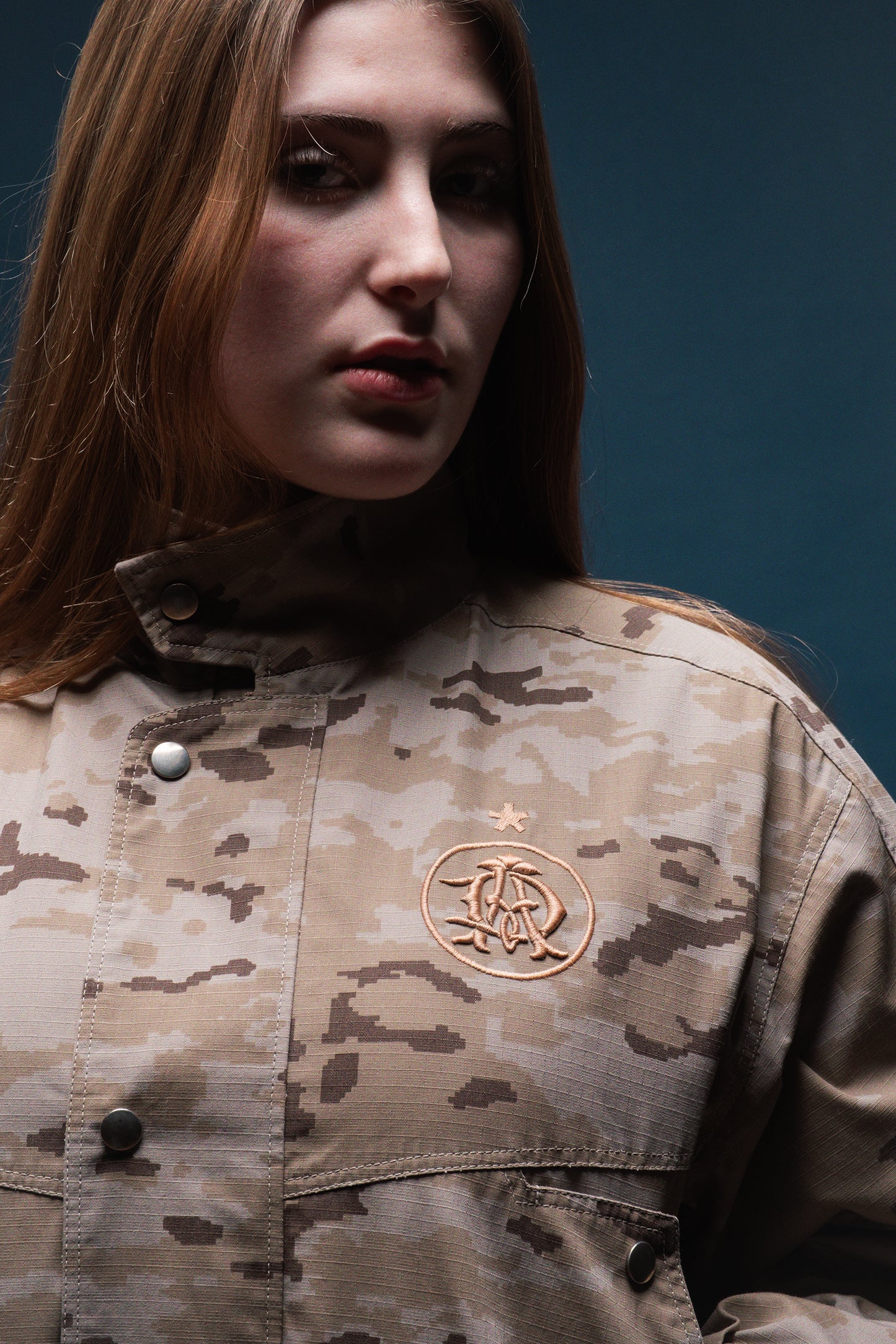 AVIATOR COTTON WAXED MILITARY JACKET