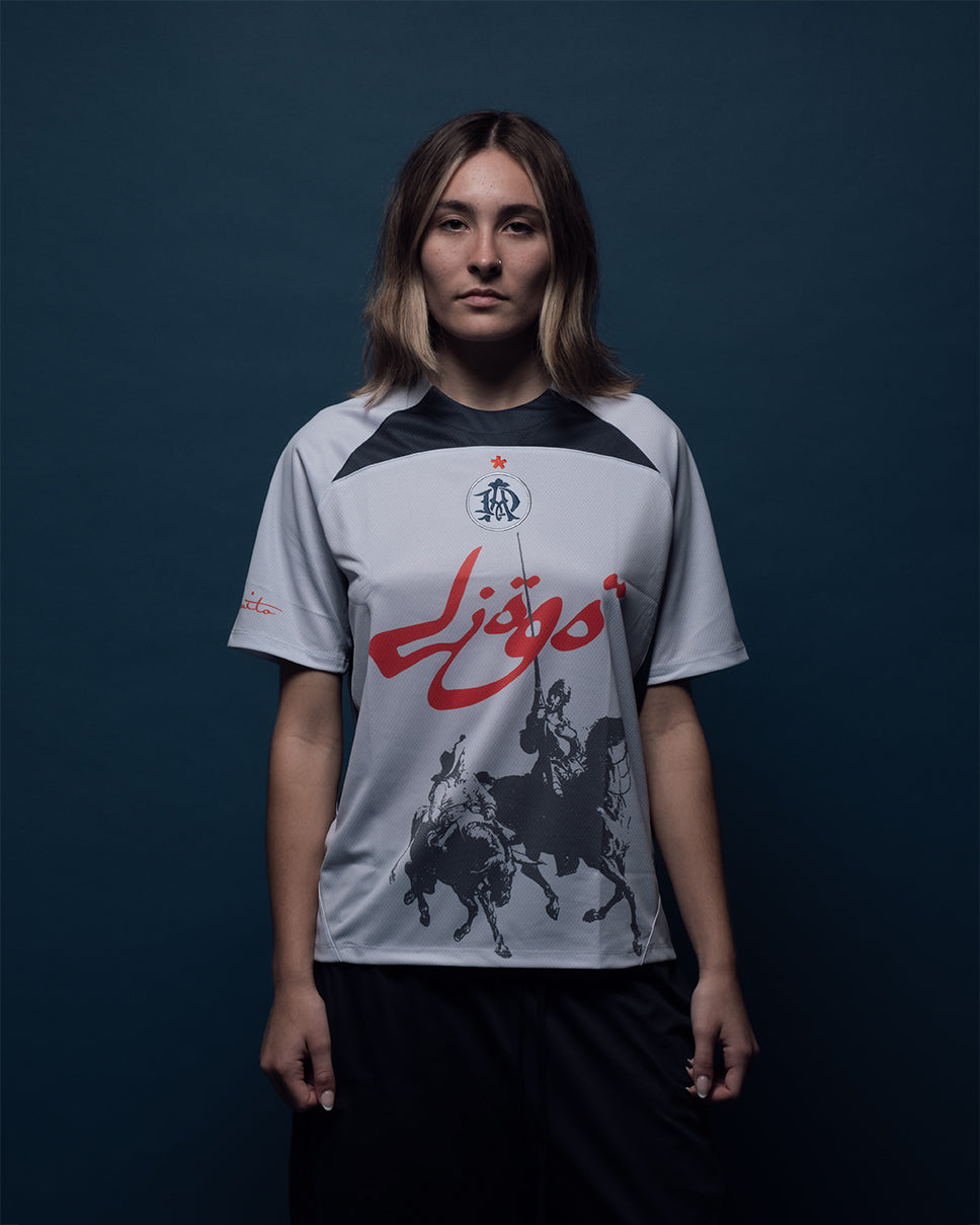 JOGA BONITO FOOTBALL TEE- LIGHT GREY