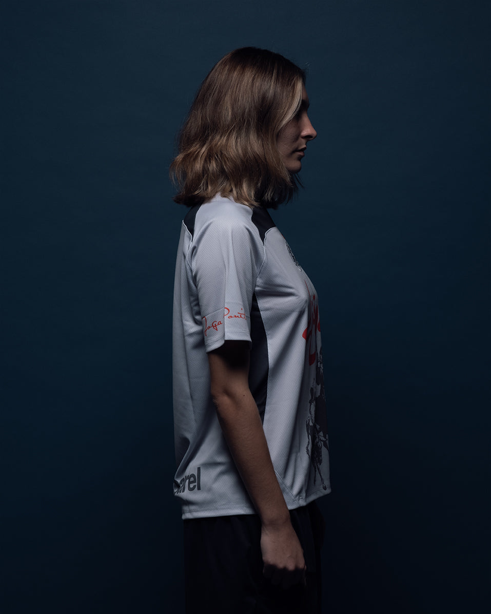 JOGA BONITO FOOTBALL TEE- LIGHT GREY